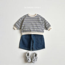 Load image into Gallery viewer, VIVID KIDS MULTI STRIPE SWEAT*PREORDER