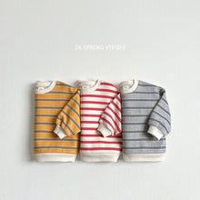 Load image into Gallery viewer, VIVID KIDS MULTI STRIPE SWEAT*PREORDER