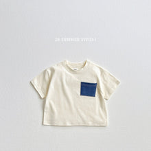 Load image into Gallery viewer, VIVID KIDS POCKET DENIM SHORT SLEEVES*PREORDER