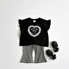 Load image into Gallery viewer, VIVID KIDS SUMMER PATTERN FLARED CROPPED PANTS*PREORDER