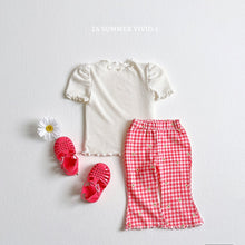 Load image into Gallery viewer, VIVID KIDS SUMMER PATTERN FLARED CROPPED PANTS*PREORDER