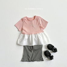 Load image into Gallery viewer, VIVID KIDS SUMMER PATTERN FLARED CROPPED PANTS*PREORDER