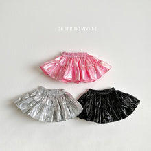 Load image into Gallery viewer, VIVID KIDS GLOSSY SKIRT*PREORDER