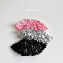 Load image into Gallery viewer, VIVID KIDS GLOSSY SKIRT*PREORDER