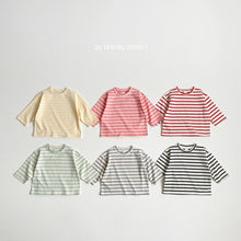 Load image into Gallery viewer, VIVID KIDS STRIPE LAYERING TEE*PREORDER