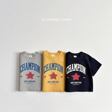 Load image into Gallery viewer, VIVID KIDS SUMMER CHAMPION TEE SHIRT*PREORDER