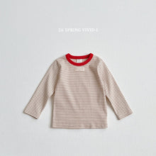 Load image into Gallery viewer, VIVID KIDS CONTRAST STRIPE TEE*PREORDER