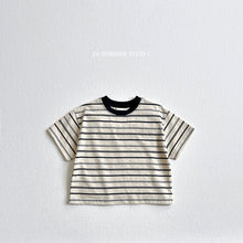 Load image into Gallery viewer, VIVID KIDS HEART SMILE STRIPE TEE*PREORDER