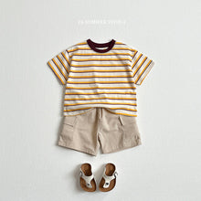 Load image into Gallery viewer, VIVID KIDS HEART SMILE STRIPE TEE*PREORDER