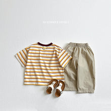 Load image into Gallery viewer, VIVID KIDS HEART SMILE STRIPE TEE*PREORDER
