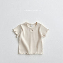 Load image into Gallery viewer, VIVID KIDS STRIPE FRILL TEE*PREORDER