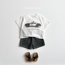 將圖片載入圖庫檢視器中，VIVID KIDS 復古汽車短袖T卹*預購