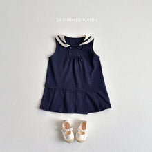 Load image into Gallery viewer, VIVID KIDS SAILOR DRESS*PREORDER