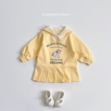 將圖片載入到圖庫檢視器中，VIVID KIDS 水手領連身裙*預購