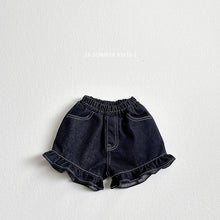 Load image into Gallery viewer, VIVID KIDS DENIM FRILL SHORTS*PREORDER