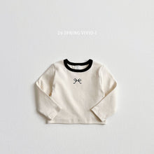 將圖片載入圖庫檢視器中，VIVID KIDS 迷你緞帶撞色T卹*預購