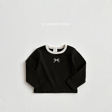 將圖片載入圖庫檢視器中，VIVID KIDS 迷你緞帶撞色T卹*預購