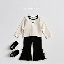 將圖片載入圖庫檢視器中，VIVID KIDS 迷你緞帶撞色T卹*預購