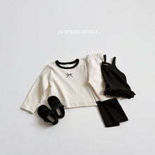 將圖片載入圖庫檢視器中，VIVID KIDS 迷你緞帶撞色T卹*預購