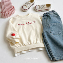 Load image into Gallery viewer, VIVID KIDS SO MUCH LOVE SWEAT TOP*PREORDER