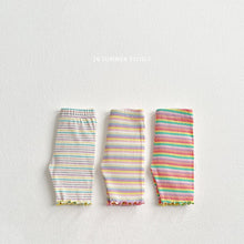 Load image into Gallery viewer, VIVID KIDS STRIPE BIKE SHORT*PREORDER