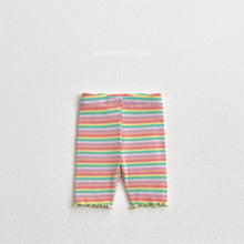 Load image into Gallery viewer, VIVID KIDS STRIPE BIKE SHORT*PREORDER