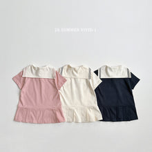 Load image into Gallery viewer, VIVID KIDS COLLAR SAILOR DRESS *PREORDER