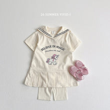 Load image into Gallery viewer, VIVID KIDS COLLAR SAILOR DRESS *PREORDER