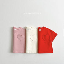 Load image into Gallery viewer, VIVID KIDS HEART TEE SHIRT *PREORDER