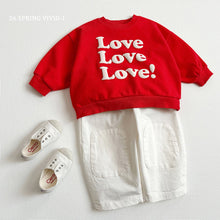 Load image into Gallery viewer, VIVID KIDS LOVE SWEAT TOP*PREORDER