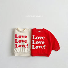 Load image into Gallery viewer, VIVID KIDS LOVE SWEAT TOP*PREORDER
