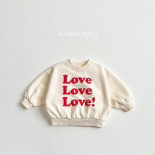 Load image into Gallery viewer, VIVID KIDS LOVE SWEAT TOP*PREORDER