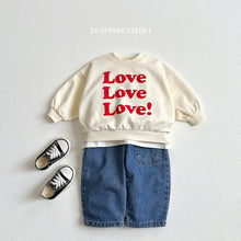 Load image into Gallery viewer, VIVID KIDS LOVE SWEAT TOP*PREORDER