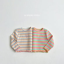 Load image into Gallery viewer, VIVID KIDS STRIPE TOP*PREORDER