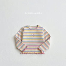 Load image into Gallery viewer, VIVID KIDS STRIPE TOP*PREORDER