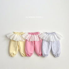 Load image into Gallery viewer, VIVID KIDS BALLET FRILL JOGGER PANTS*PREORDER