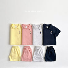 Load image into Gallery viewer, VIVID KIDS SUMMER COLLAR BEAR EMBROIDERY SET*PREORDER