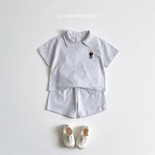 Load image into Gallery viewer, VIVID KIDS SUMMER COLLAR BEAR EMBROIDERY SET*PREORDER
