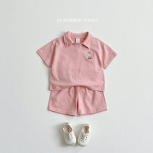 Load image into Gallery viewer, VIVID KIDS SUMMER COLLAR BEAR EMBROIDERY SET*PREORDER