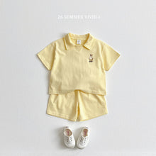 Load image into Gallery viewer, VIVID KIDS SUMMER COLLAR BEAR EMBROIDERY SET*PREORDER
