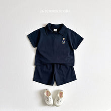 Load image into Gallery viewer, VIVID KIDS SUMMER COLLAR BEAR EMBROIDERY SET*PREORDER