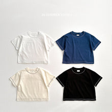 Load image into Gallery viewer, VIVID KIDS STITCH PANEL SHORT SLEEVES SHIRTS*PREORDER