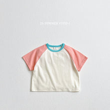 Load image into Gallery viewer, VIVID KIDS COLOR BLOCK TEE*PREORDER