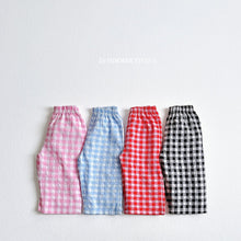 Load image into Gallery viewer, VIVID KIDS CHECK WIDE PANTS*PREORDER