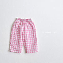 Load image into Gallery viewer, VIVID KIDS CHECK WIDE PANTS*PREORDER
