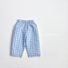 Load image into Gallery viewer, VIVID KIDS CHECK WIDE PANTS*PREORDER