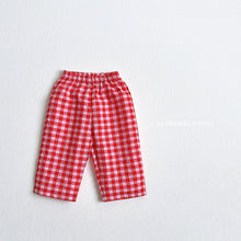 Load image into Gallery viewer, VIVID KIDS CHECK WIDE PANTS*PREORDER