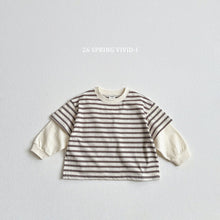 Load image into Gallery viewer, VIVID KIDS COMBO STRIPE TEE*PREORDER