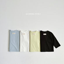 將圖片載入圖庫檢視器中，VIVID KIDS SOFT SPAN LABEL T卹*預購