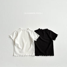 Load image into Gallery viewer, VIVID KIDS RAW FRILL TEE*PREORDER
